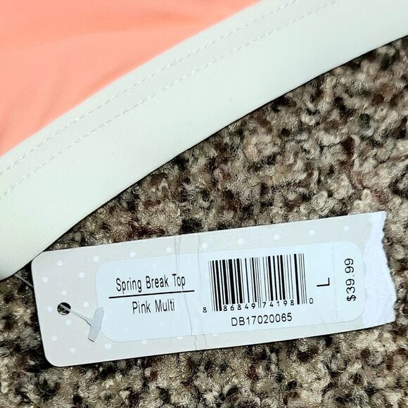 DownEast DeCollection | NWT Spring Break Swim Top - Picture 3 of 4